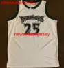 100% Stitched No.25 Al Jefferson white Basketball Jersey Mens Women Youth Custom Number name Jerseys XS-6XL