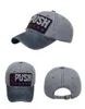 Push baseball Cap Party Hats Dome Sun Bawełna Kapelusz z regulowanym paskiem BBB14408