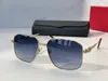 Zonnebril voor mannen en vrouwen zomer stijl 0615 anti-ultraviolet retro plaat metalen volledige frame mode bril willekeurige doos