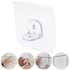 Punch-free Layered Partition Bracket Triangle Support Shelf Right Angle Paste Screw Hook Clapboard Sticker Hooks & Rails