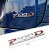 Trunk samochodowy Chrome ABS Emblems Odznaka do Tesla Model 3 x S Roadster P100D Podkreślenie P85D P90D 85 100 Logo Naklejki Akcesoria samochodowe