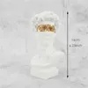 Boya DIY Reçine Vazo Ev Dekorasyon Makyaj Fırça Saklama Kutusu Kalem Tutucu Avrupa Tarzı Dekorasyon Kafası Heykel Modeli Düğün 210623
