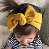 3 sztuk / zestaw noworodek dziecięcych dziewczyny kokardka pałąk elastyczna miękka głowa zespołu do włosów Toddler dzieci Turban akcesoria do włosów Photography Pro