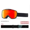 20 sztuk Szeroko Wizja Dwuwarstwowa Dwuwarstwowa Anti-Fog Goggles UV400 Mężczyźni Kobiety Zima Zimowa Motocykl Racing Snow Sport Okulary Snowmobile Board Eyewear