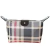 Plaid Floral Cosmetic Bags For Women MakeUp Pouch Make Up Bag Clutch Hanging Toiletries Travel Kit Jewelry Organizer Holder Cartoon 500