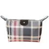 Plaid Floral Cosmetische Tassen Voor Vrouwen Make Pouch Make Up Bag Clutch Hanging Toiletries Travel Kit Sieraden Organizer Houder Cartoon 500