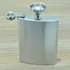 oz Stainless steel Hip Flask (with small funnel) Portable Vodka Rum Easy to go out Outdoor kettle personality