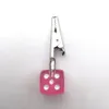 Diamond jewel smoking accessories atm clip for long nails grabber credit card roach clips blunt holder