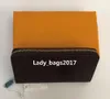 Designer Women Wallets Single Zipper Bag Long Wallet Lady Clutch Female Men Purse Cards Coins Purses Leather Card Holder Pocket Tote Bags 60017