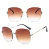 Fashion Pilot gepolariseerde zonnebril voor mannen Women Metal Frame Mirror Polaroid Lenes Driver Sun Glasses 418 230Q