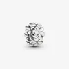 100% 925 Sterling Zilver Wit Daisy Bloem Spacer Charm Fit Originele Europese Charms Armband Mode-sieraden Accessoires