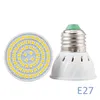 2021 żarówka LED 5W 7W 9W SMD2835 48 60 80LEDS E27 B22 E14 MR16 GU10 LAMP 110V 220V ciepła biała lampa LED reflight
