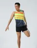 # 102 mannen vrouwen vest + shorts concurrentie hardloop sets track en veld sportkleding sprint lijsten pak mannelijke vrouwelijke marathon kleding kits