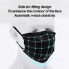 Stok Hızlı Teslimat Mavi Siyah Tek Kullanımlık Kumaş Yüz Maskesi Anti-Kirliliği Parçacık 3 Katmanlar Nonwoven Filtre Yetişkin Yüz Ağız Maskesi C0121