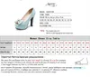 Women Super High Heel Wedding Pumps 12cm Peep Toe Sweet Bowtie Sexy Party Shoes Lady Platform Plus Size 34-45