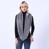 Imitation Rex Rabbit Hair Scarf Women's Warm Pure Color Thickened Fur In Winter 211207