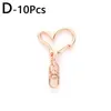 Heart Metal Swivel Lobster Claw Clasp Hart Shape Snap Haak Lanyard Clips DIY Benodigdheden voor Tas Sieraden Maken Sleutelhangers