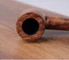 Pipa in mogano fatta a mano set da fumo in legno fonte transfrontaliera pipa in palissandro con manico dritto filtrato da 9 mm al posto dei capelli
