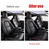 أزياء Pu Leather Car Cover Special Seat for Tesla Model 3 Auto Decoration Assorico Cushion 1 Set