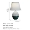 Table Lamps WPD Dimmer Lamp Ceramic Desk Light Modern Creative Decoration For Home Bedroom