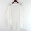 XITAO Unregelmäßige Sexy T-shirt Frauen Mode Dünne Weiß Schwarz Pullover Göttin Fan Casual Stil Lose Minderheit T Top DZL1184 210330