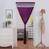 Solid Color Door Curtain Chenille Suede Door Curtain Privacy Protection Fitting Room or Kitchen or Bedroom Door Curtain F0404 210420