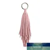 New Fashion Tassel Key Chain Women Cute Tassel KeyChain Bag Accessory PU Leather Tassels Car Key Ring Fringe Jewelry Factory price expert design Quality Latest Style