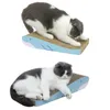 Grattoir lit pour chat résistant à l'usure ongles grattoir tapis broyeur papier ondulé grattoir carton lit de chat produits pour animaux de compagnie