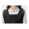 Tabard Apron النساء الرجال أكمام العمل الشيف الطبخ مقهى S مع الجبهة الجيب المقهى لوازم المطبخ 210629