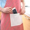 Aprons For Home Restaurant Pinafore Cotton Cloth Adjustable Household Cleaning Tools Cooking Accessories Kitchen Striped Apron Gadgets