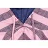 Frühling Frauen Hoodies Tops Patchwork Print Pullover Damen Langarm Hoody Casual Hohe Qualität Sweatshirts 210729