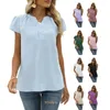 Realfine Summer T Shirts 2007 Cotton Chiffon-shirts voor korte mouwen T-shirts maat S-XL