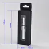 Emballage cadeau par DHL 100pcs 5ML bouteilles de parfum en verre coloré à la mode avec des boîtes personnalisées vides contenant d'emballage cosmétique Spray1