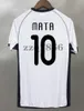 Koszulka piłkarska w stylu retro z 2001 roku Valenciaess AIMAR VICENTE MENDIETA 10 11 SILVA 06 07 EDU Domowa biała wyjazdowa czarna 7 David Villa klasyczna koszulka piłkarska