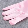 Cinq doigts Gants Lolita Anime Rose Princesse Enfants Filles Mignon Satin Bowknot Perle Poignets Party Stage Cosplay Costume Po Shoot Prop7698666