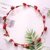 Jul Ten Lys Ten Blommor Flash Färgglada Garland LED Headdress Headband Glöd Barnleksaker Nattmarknad Stall Partihandel