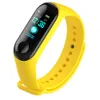 Montre-bracelet Fitness M3 écran couleur bracelets intelligents Bracelet de Sport activité en cours d'exécution Tracker fréquence cardiaque pour enfants hommes femmes heures de montre