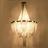 Italy Style Gold Silver Chandelier Aluminum chain suspension lamp wedding hanging lamp Luxury Living Room decoration AC 100-240V