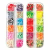 Accessoire de Nail Art mixte 3D fruits ongles décors paillettes tranches autocollant pâte polymère bricolage conceptions citron Slice2521532