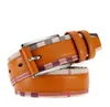 Nouvelle ceinture de luxe en cuir véritable pour hommes et femmes mode boucle ardillon ceinture à carreaux ceintures de créateur en peau de vache de haute qualité58571583229985