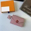 여성 가방 지갑 지갑 진짜 가죽 동전 지갑 짧은 지갑 Polychromatic Purses 레이디 카드 홀더 클래식 미니 지퍼 포켓 오렌지 상자