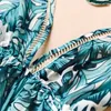 Beach Cover up Print Chiffon Swimwear Ladie Sun Bath Sexy Dress up Praia Wear ups #Q179 210420