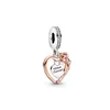 925 Sterling Silver Charms For Women DIY Jewelry Fit Pandora Bracelets Hearts Gemstone Fashion Beads With Original Bag