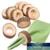 10 sztuk Drewniana serwetka pierścień kreatywnych wisiorki dostaw