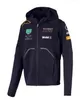 Eén polyester sneldrogend racepak sweatshirt met lange mouwen teampak 2020 McLaren MCL35 sweaterjas met de sam4425491