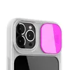 Lens Slide Custodie protettive per cellulari trasparenti per fotocamera per iPhone 11 12 Pro Max X XR XS Soft TPU Custodie mobili antiurto complete
