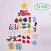 Crianças diy sentiu árvore de natal feliz natal decorações para casa enfeites de natal noel navidad presentes de natal gota y11049658242