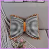 Fashion New Neck Pillow Bow Women Mens Designer Car Cushion Casual Living Room Office Bedroom Pillows High Quality Cushions Nice