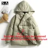 Winter Thick Warm Down Coat Women Oversized Hooded Puffer Jacket Female Bat Sleeve Plus size Casual Loose Overcoat Lady 210913
