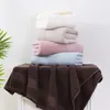 Ręcznik Ręczniki Bawełniane Kales Absorbent Dorosły Solidny Kolor Miękki Prysznic do twarzy do łazienki Washcloth 70x140cm